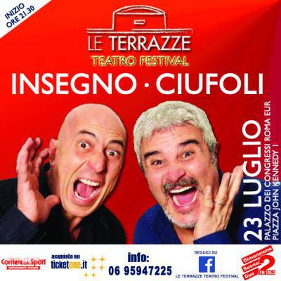 “T’Insegno un par de Ciufoli”, a Le Terrazze Teatro Festival