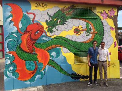 Pomezia e Street Art, inaugurati i murales in via Pier Crescenzi