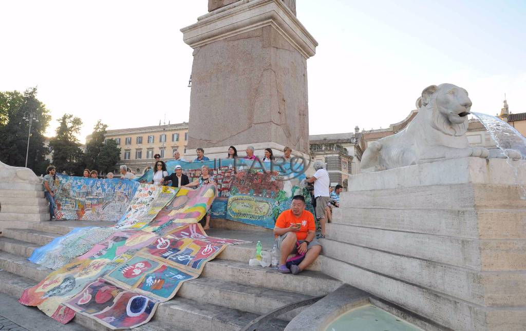 carlo riccardi a piazza del popolo