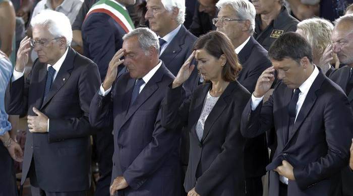 #funerali di Stato, Mattarella: ‘Non vi lasceremo soli’