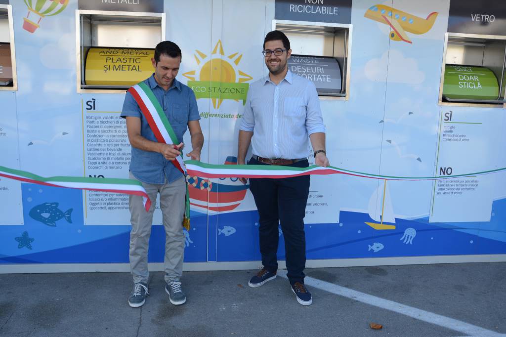 #pomezia, inaugurate le ecostazioni di Torvaianica