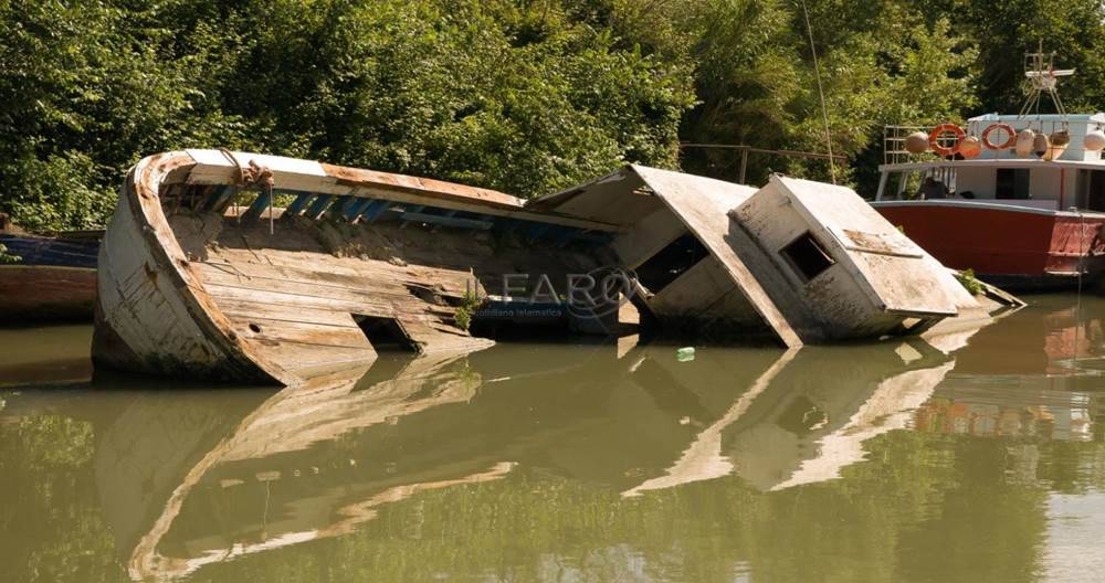 Fiumicino, Russo D’Auria, ‘quei relitti sul Tevere sono una bomba ad orologeria’