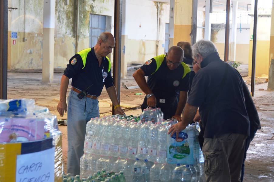 #tarquinia, consegnati dal gruppo comunale della ProCiv gli aiuti alle popolazioni terremotate