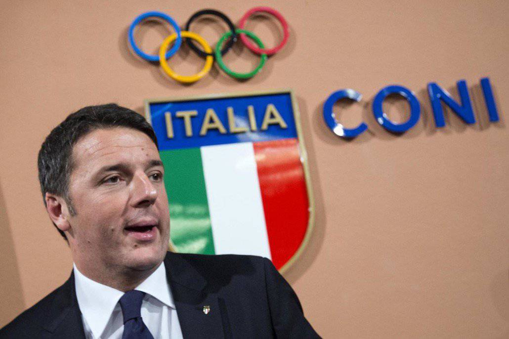 Roma 2024, Matteo Renzi: “Dire di no alle Olimpiadi, sarebbe molto triste. Siano i Cinque Stelle a dire si, o no”