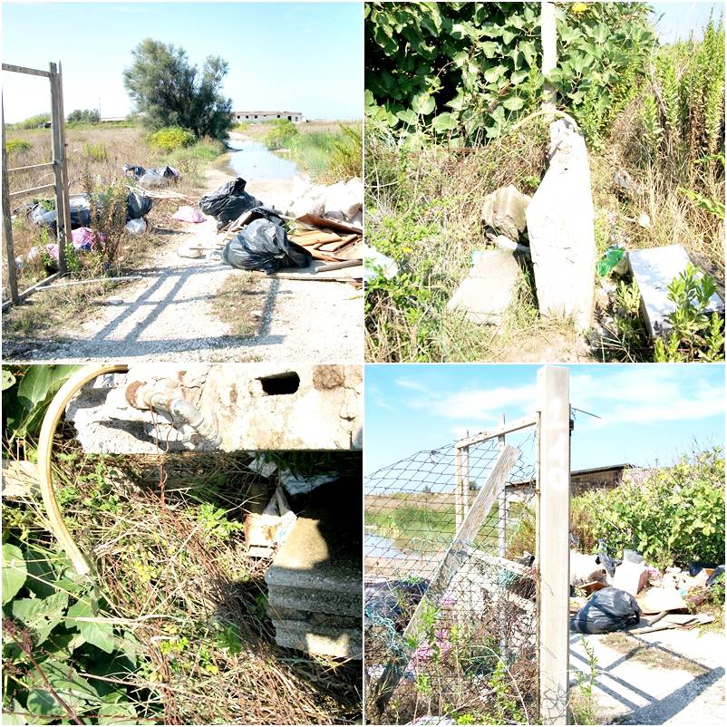 #fiumicino, spunta una discarica per ”nascondere” una perdita d’acqua