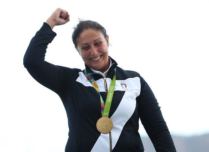 Diana Bacosi oro olimpico nel tiro a volo, #pomezia la ringrazia ufficialmente