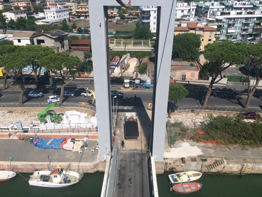 #fiumicino: riaperto il ponte Due Giugno