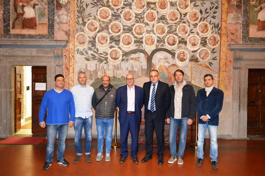 #tarquinia, Il sindaco Mazzola incontra una delegazione provinciale del Sap