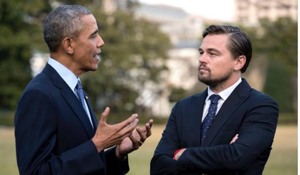 #clima: tandem Barack Obama e Leonardo Di Caprio contro i cambiamenti climatici