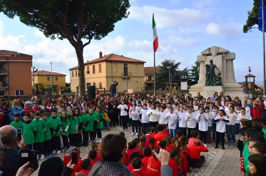 #tarquinia, celebrato con le scuole il 4 novembre