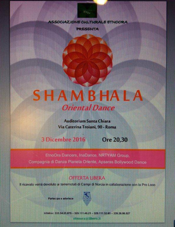 \"Shambhala\" Oriental Dance uno spettacolo di danze multietniche  a Roma