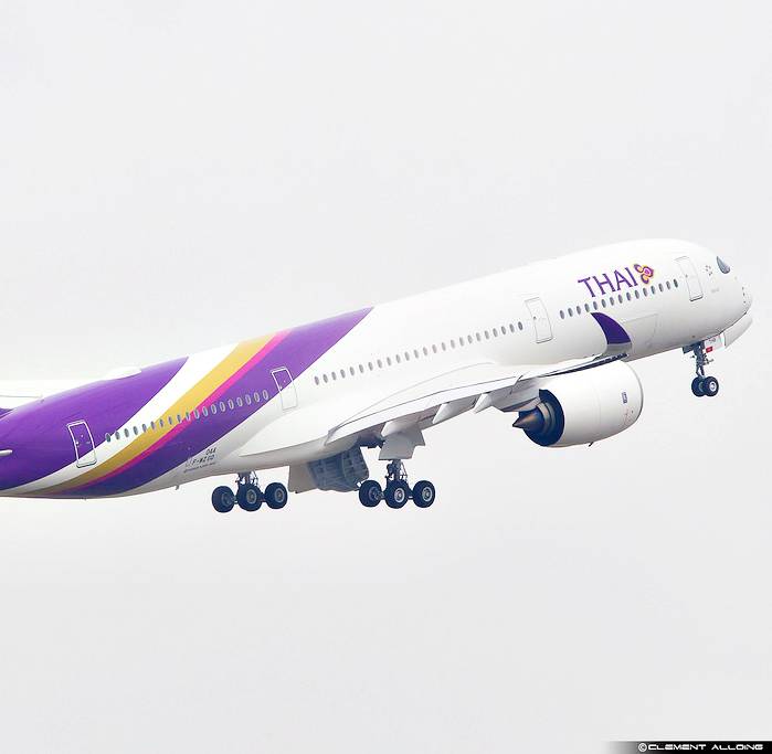 Debutta l’Airbus A350-900. La Thailandia punta sullo scalo di #Fiumicino e sull’Italia