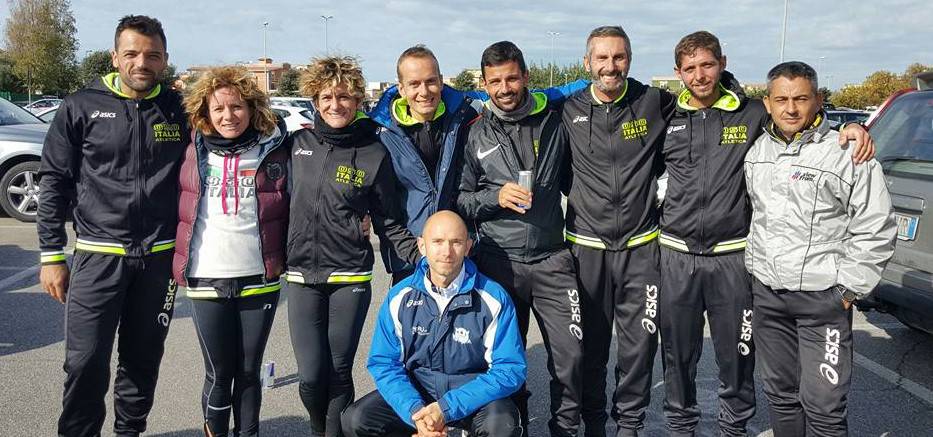 La Old Stars Ostia firma 4 personal best alla mezza maratona di Fiumicino. Per la 10 km, arriva un secondo posto nei master