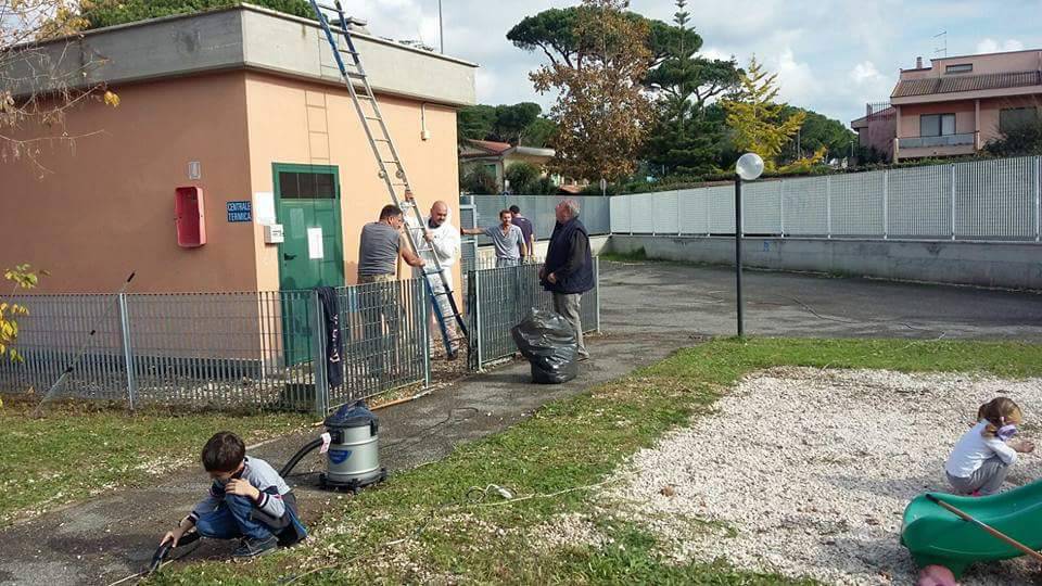 Retake alla scuola materna di via Bedollo all’#Infernetto