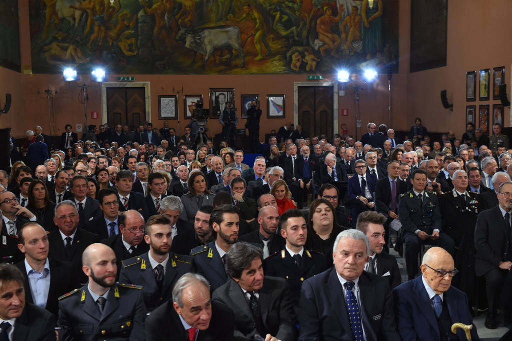 Consegnati i Collari d’Oro al Coni. Emozioni a Cinque Cerchi e non solo, al Salone d’Onore