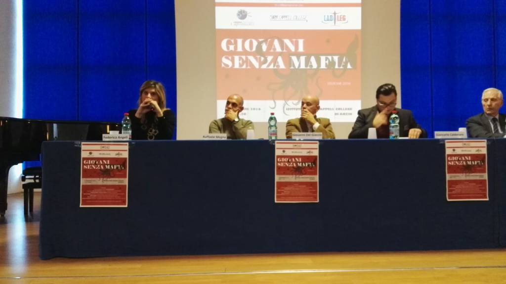 Al Chris Cappell college di #Anzio grande partecipazione a “Giovani senza mafia”