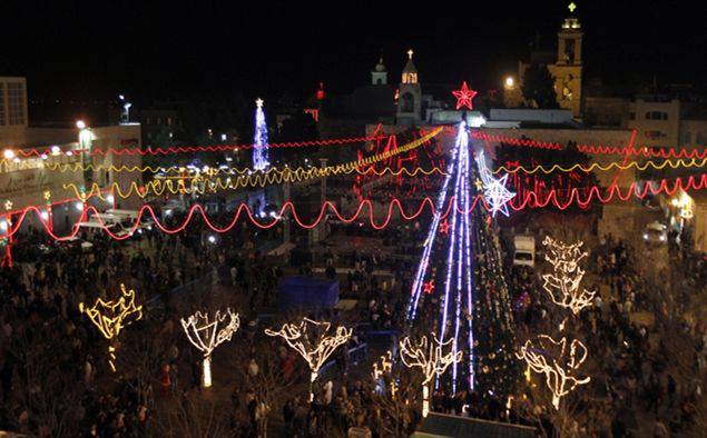 Natale, migliaia di pellegrini a Betlemme