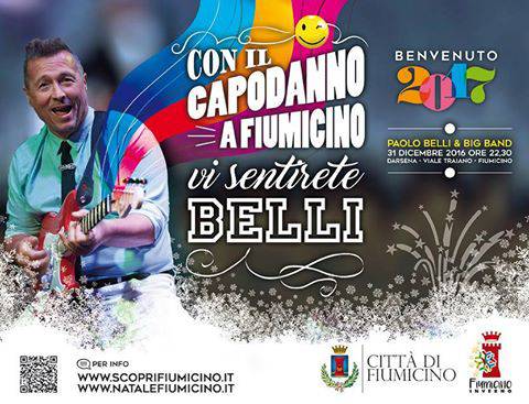Paolo Belli e la sua Big Band dalle 22:30 in Darsena a #Fiumicino per il concerto di Capodanno