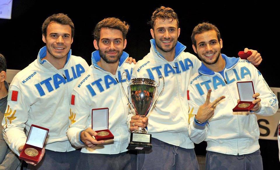 Luigi Samele, Enrico Berré, Alberto Pellegrini e Luca Curatoli tornano in cima al podio, in Coppa del Mondo