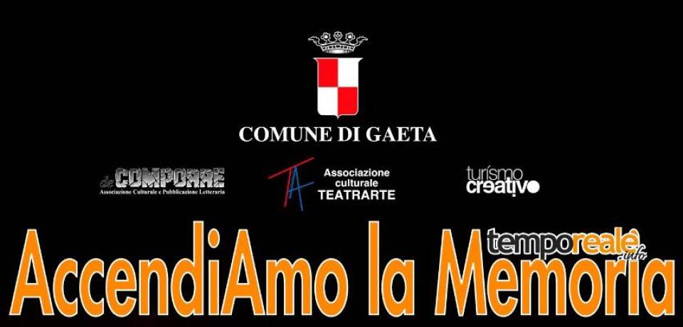 Accendiamo la Memoria: gli eventi a #Gaeta per non dimenticare