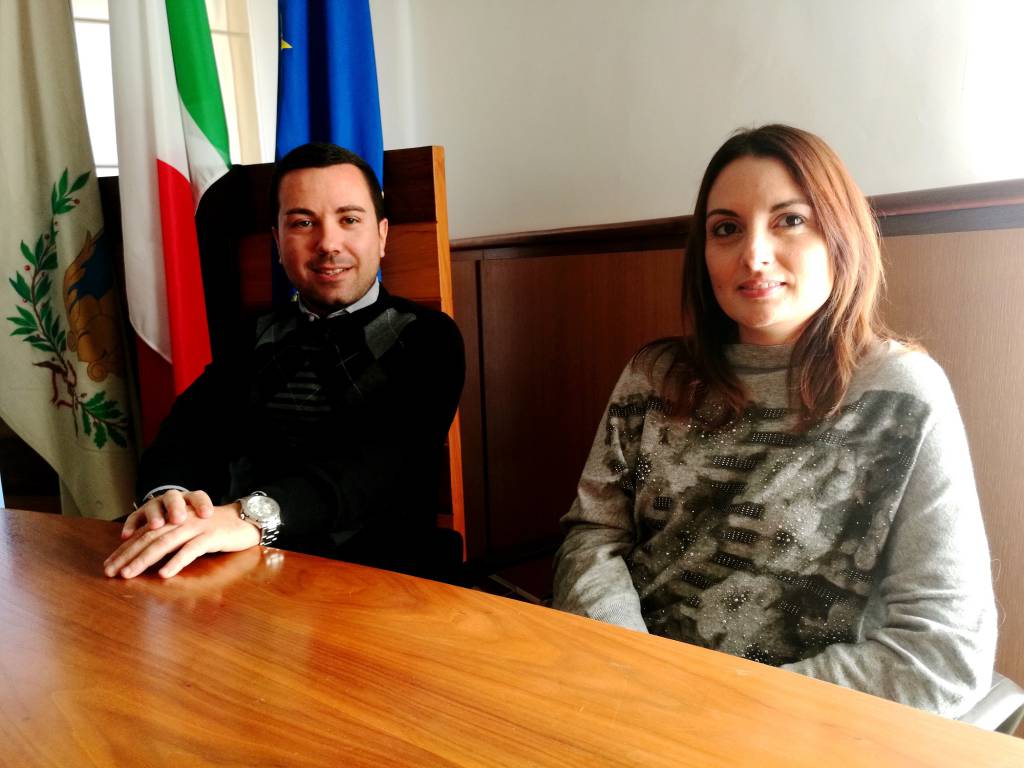 gli assessori Giovanni Corona e Marco La Monica e la delegata al turismo Silvia Nardi,