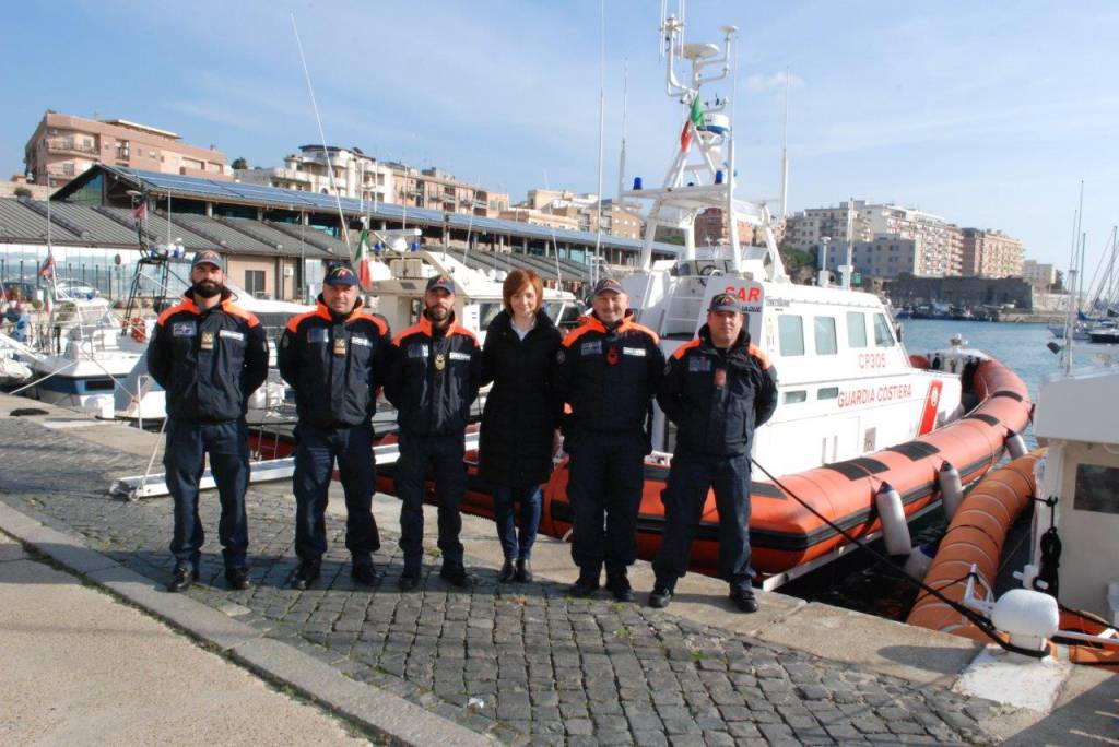 Onorevole Marta Grande incontra il personale della Guardia Costiera di #Civitavecchia