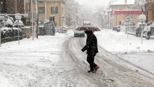 Meteo, due giorni di neve e pioggia, interessato anche il Lazio