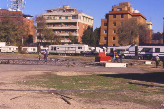 #Roma, blocco stradale dei movimenti anarchici