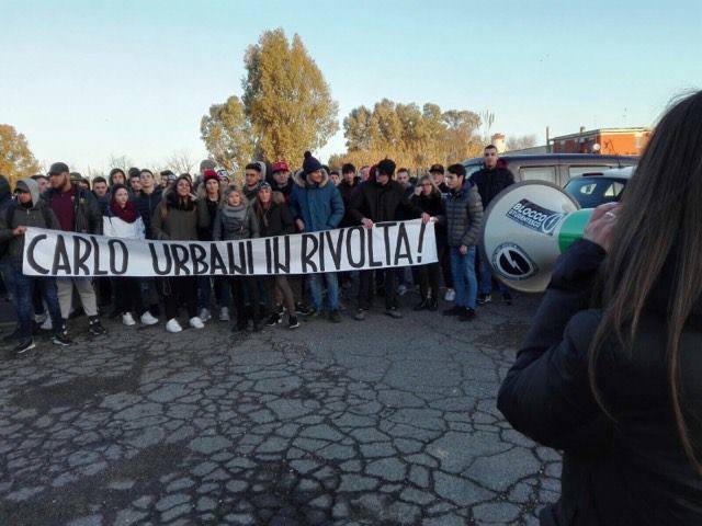 Protesta Studentesca Carlo Urbani - Acilia