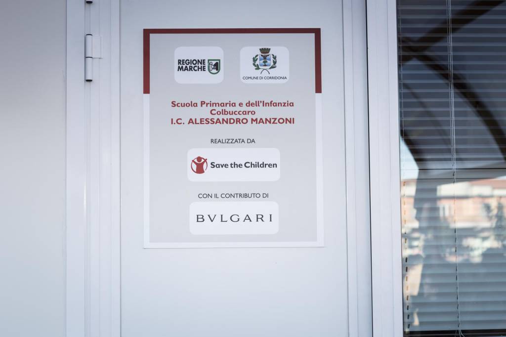 Terremoto Centro Italia: #Save the Children, inaugurata la nuova scuola per i bambini di Corridonia