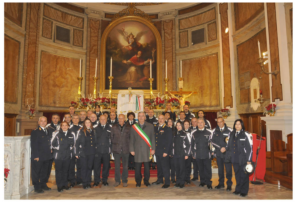 #Anzio, la Polizia Locale del Comune ha celebrato San Sebastiano