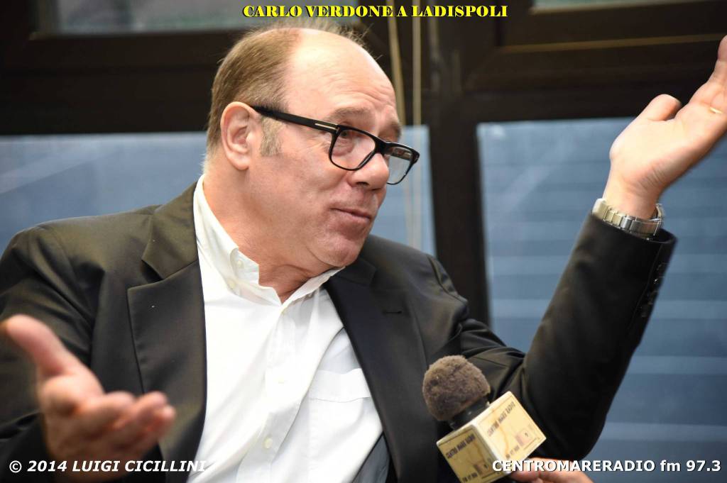 Fondi, incontro con Carlo Verdone per le celebrazioni del centenario di De Santis