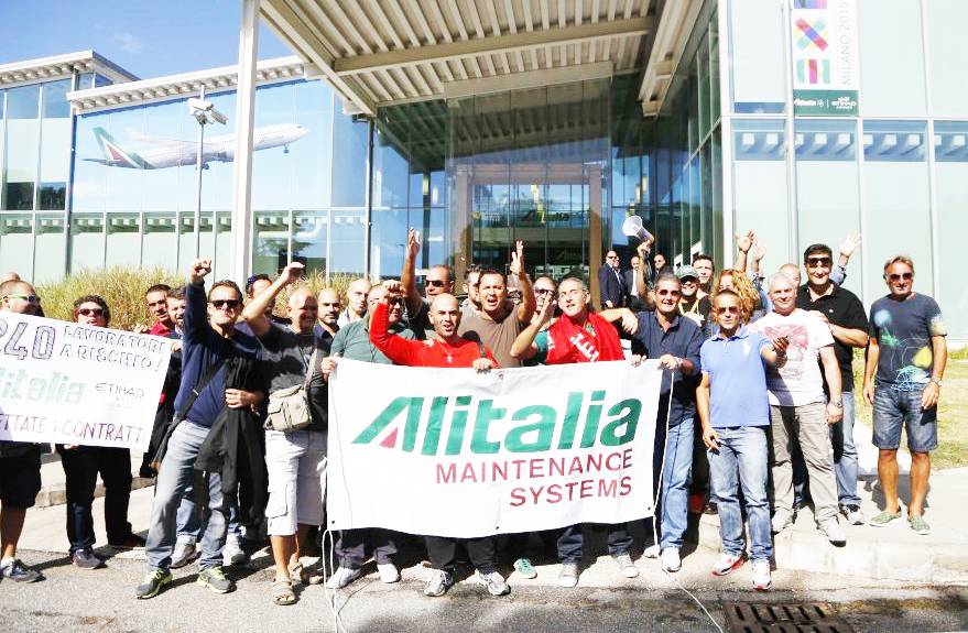 #Alitalia, l’appello dei sindacati ‘Non dimenticate il dramma di Ams’