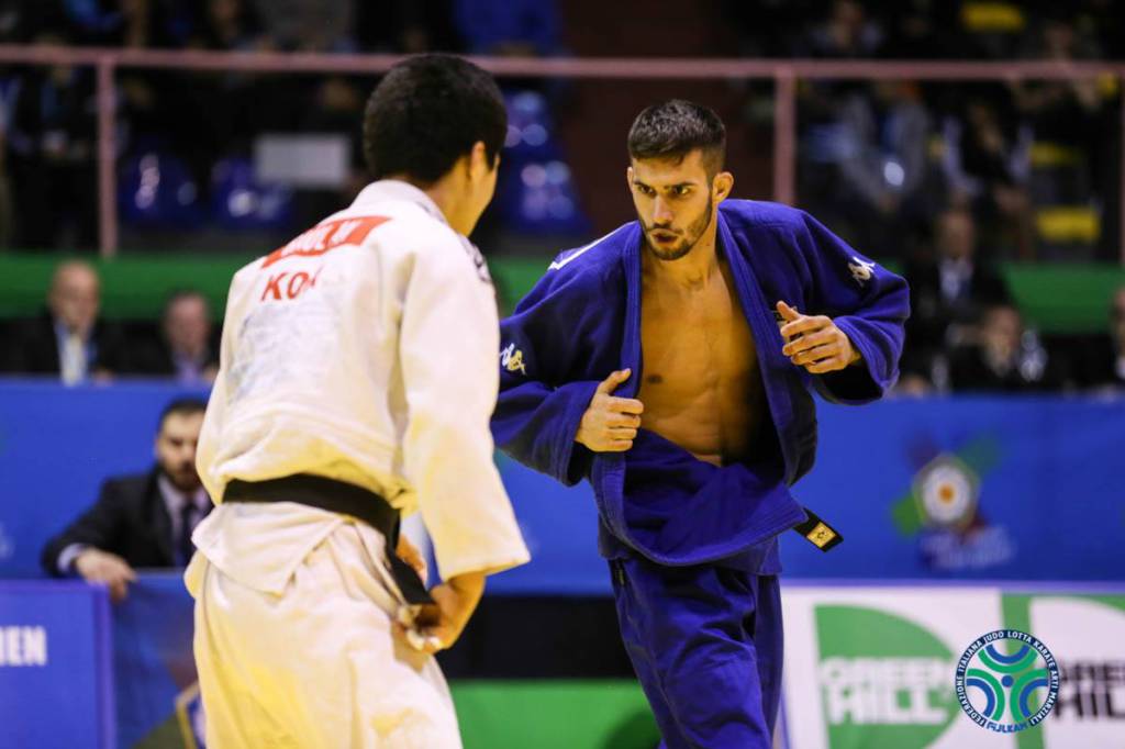 European Judo Open Men 2017. Prima giornata : Matteo Medves e Leonardo Casaglia, argento