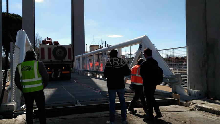 #Fiumicino, ponte Due giugno, prove di carico effettuate. Ci siamo quasi…