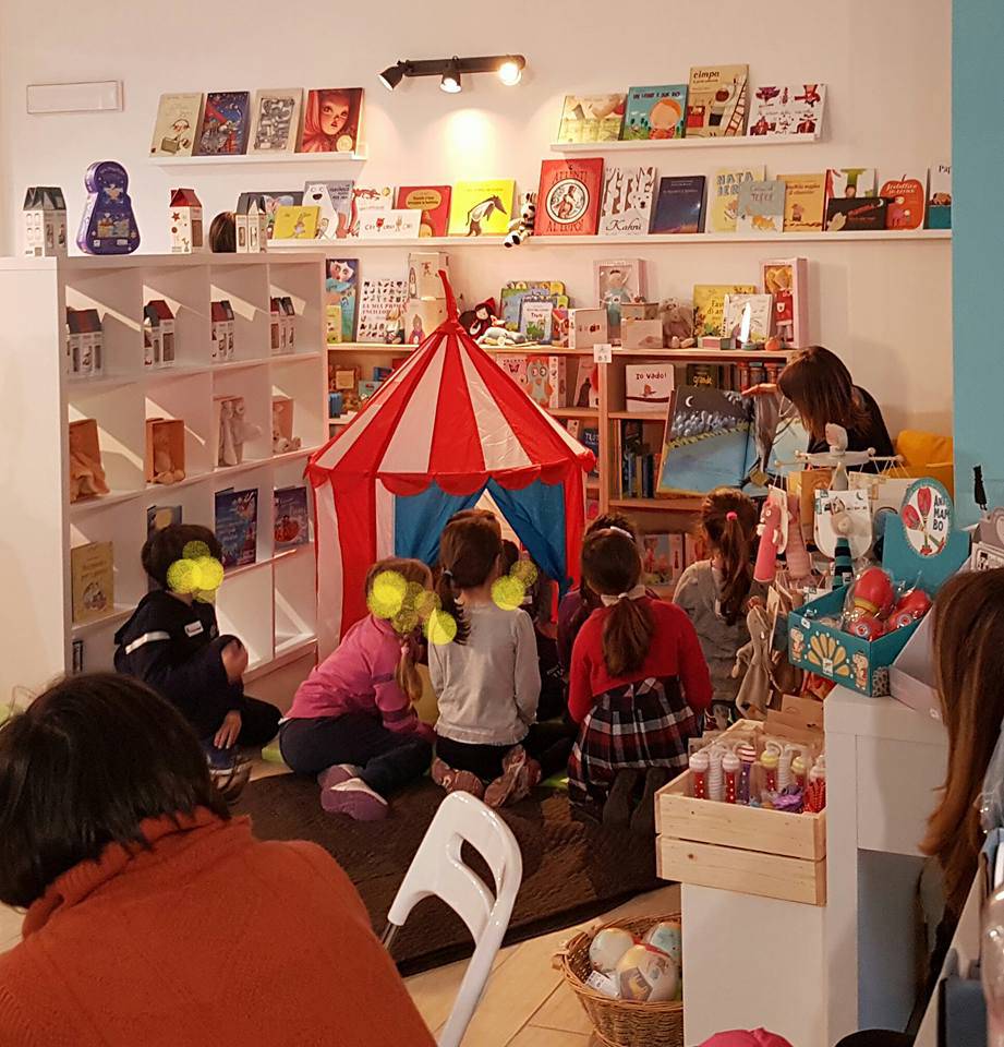 La libreria Matrioska a #ParcoLeonardo con le letture animate per bimbi