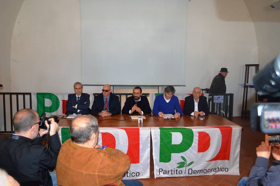 Presentati i tre candidati alle primarie del Pd di #Tarquinia