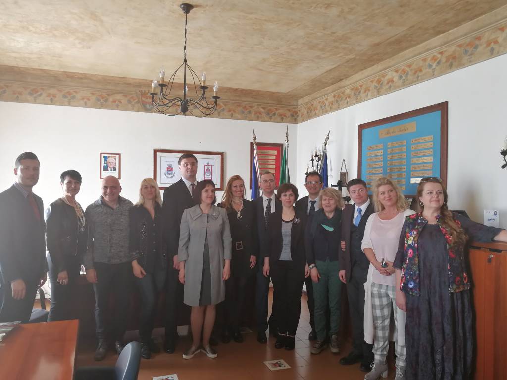 #Ardea, il Commissario Tedeschi incontra la delegazione del Comune russo di Obninsk