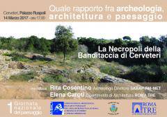 #Cerveteri, quale rapporto fra archeologia, architettura e paesaggio?