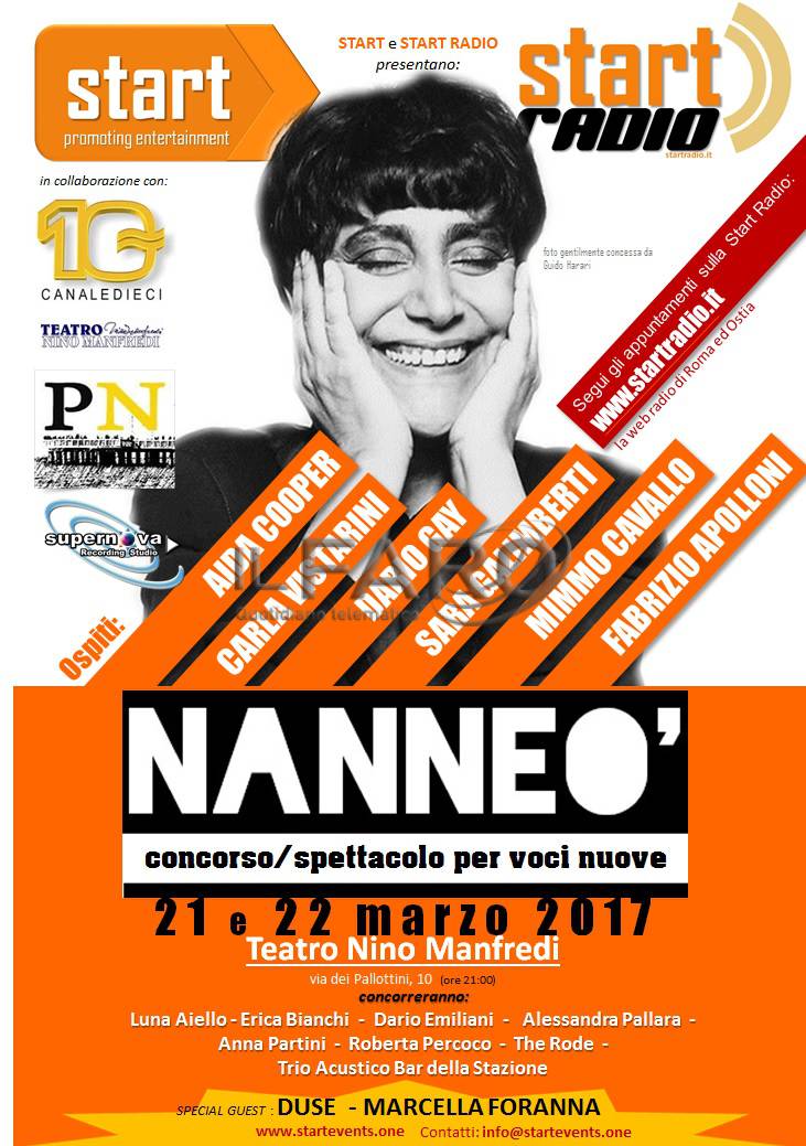 Nanneò &#8211; concorso/spettacolo per voci nuove, in onore di Mia Martini