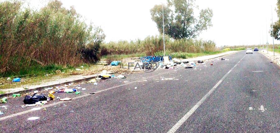 #Fiumicino Parco Leonardo, rifiuti a via Roselli, rimbalzo di responsabilità