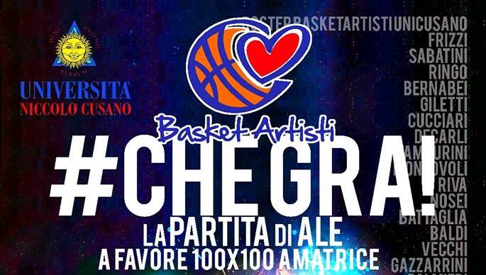 #Tarquinia, una partita di basket per beneficenza