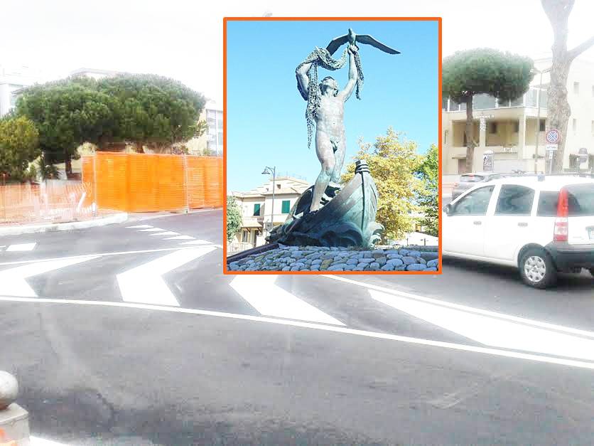 #Fiumicino saluta il ritorno della statua del Pescatore dei cieli
