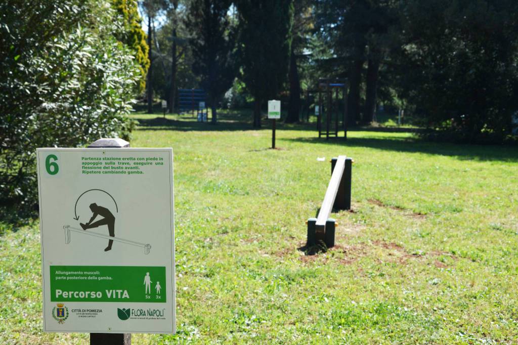 #Pomezia, Complesso Selva dei Pini, è nata un’area fitness immersa nel verde