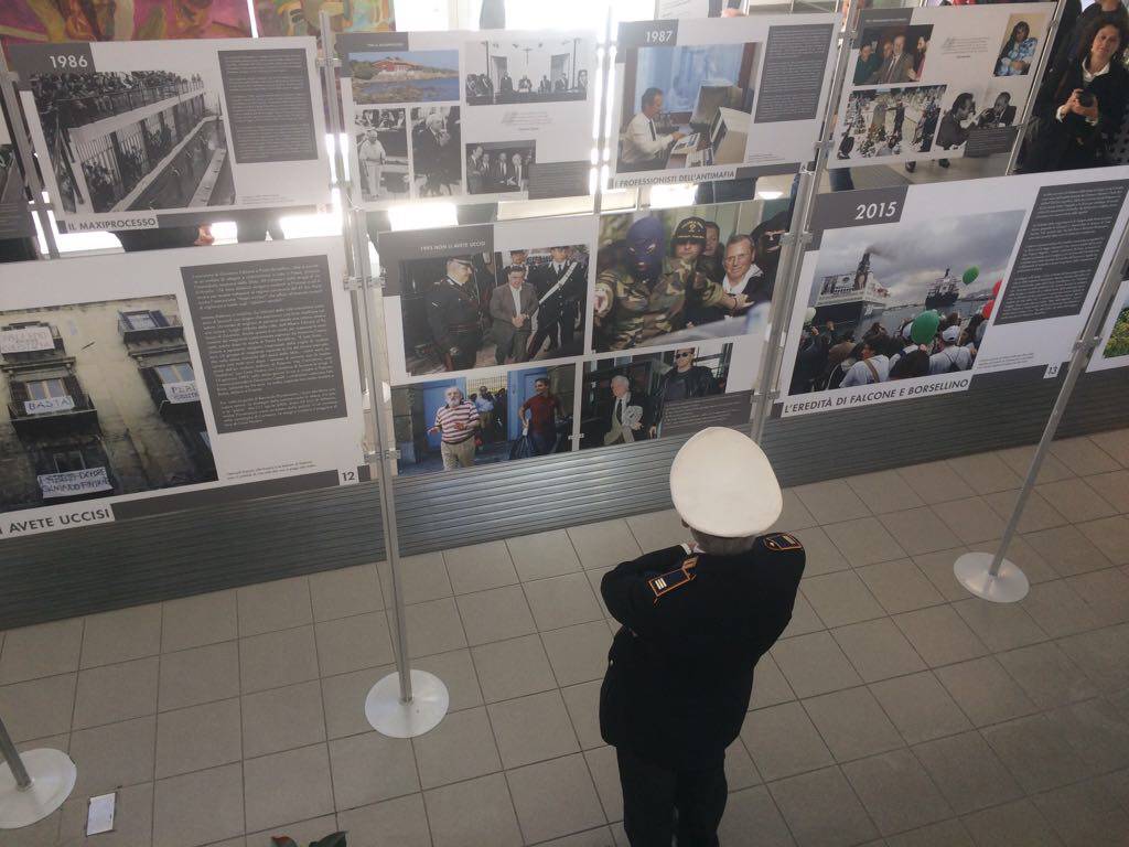 #Fiumicino, inaugurata la mostra fotografica  ‘L’Eredità di Falcone e Borsellino’