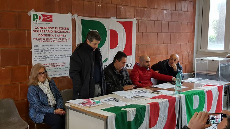 #Ladispoli, il Pd vota la mozione Renzi
