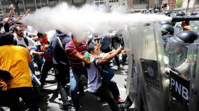 proteste in Venezuela