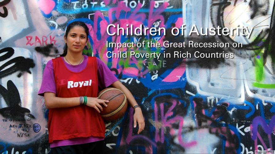 Povertà dei bambini e grande recessione: Una nuova pubblicazione del Centro di Ricerca Unicef Innocenti