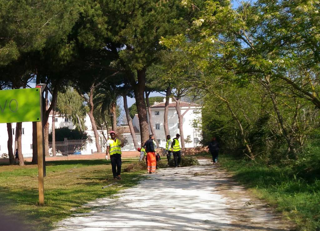 #Fiumicino, pulizie di primavera anche per Villa Guglielmi