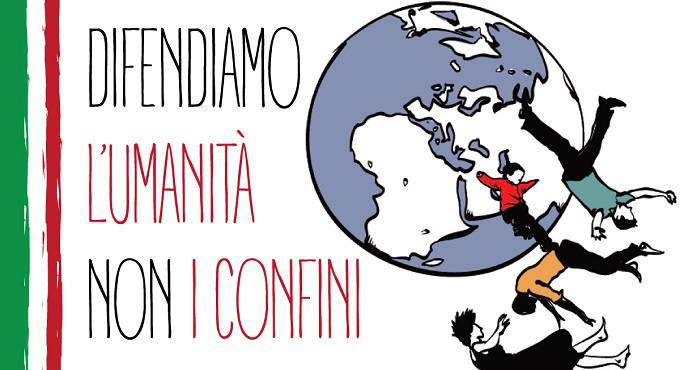 #Roma 2 giugno, ‘difendiamo l’umanità, non i confini’